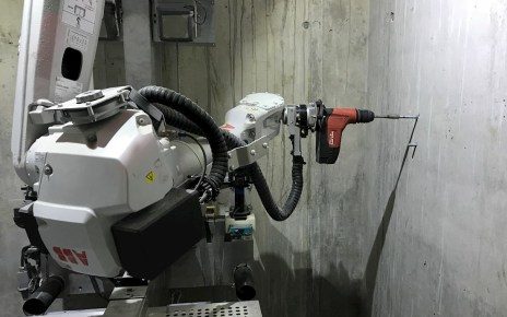 Autonomous drilling robot ABB
