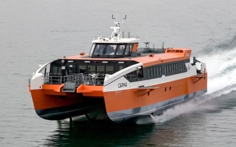 High-speed passenger vessel of the HSC150B project